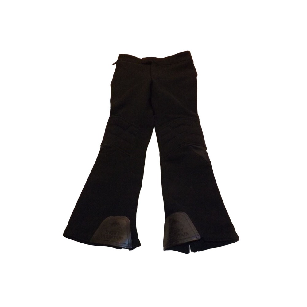 Vintage Snowy Mountain Ski Pants Mens Sz 30 R‎ Black Winter Snow Gorpcore Gear
